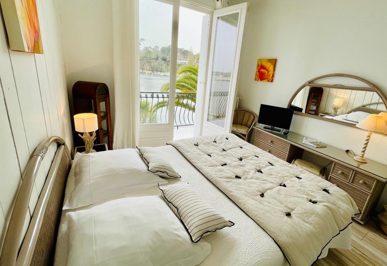 Hotel La Caravelle Logis Biscarrosse Zewnętrze zdjęcie