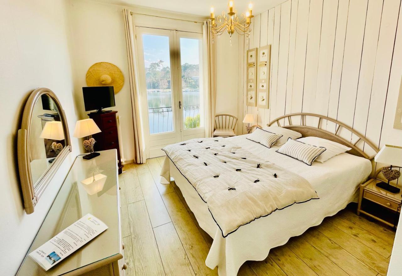 Hotel La Caravelle Logis Biscarrosse Zewnętrze zdjęcie