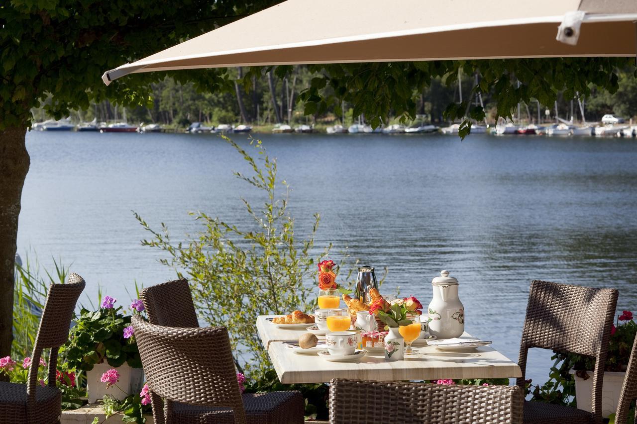 Hotel La Caravelle Logis Biscarrosse Zewnętrze zdjęcie