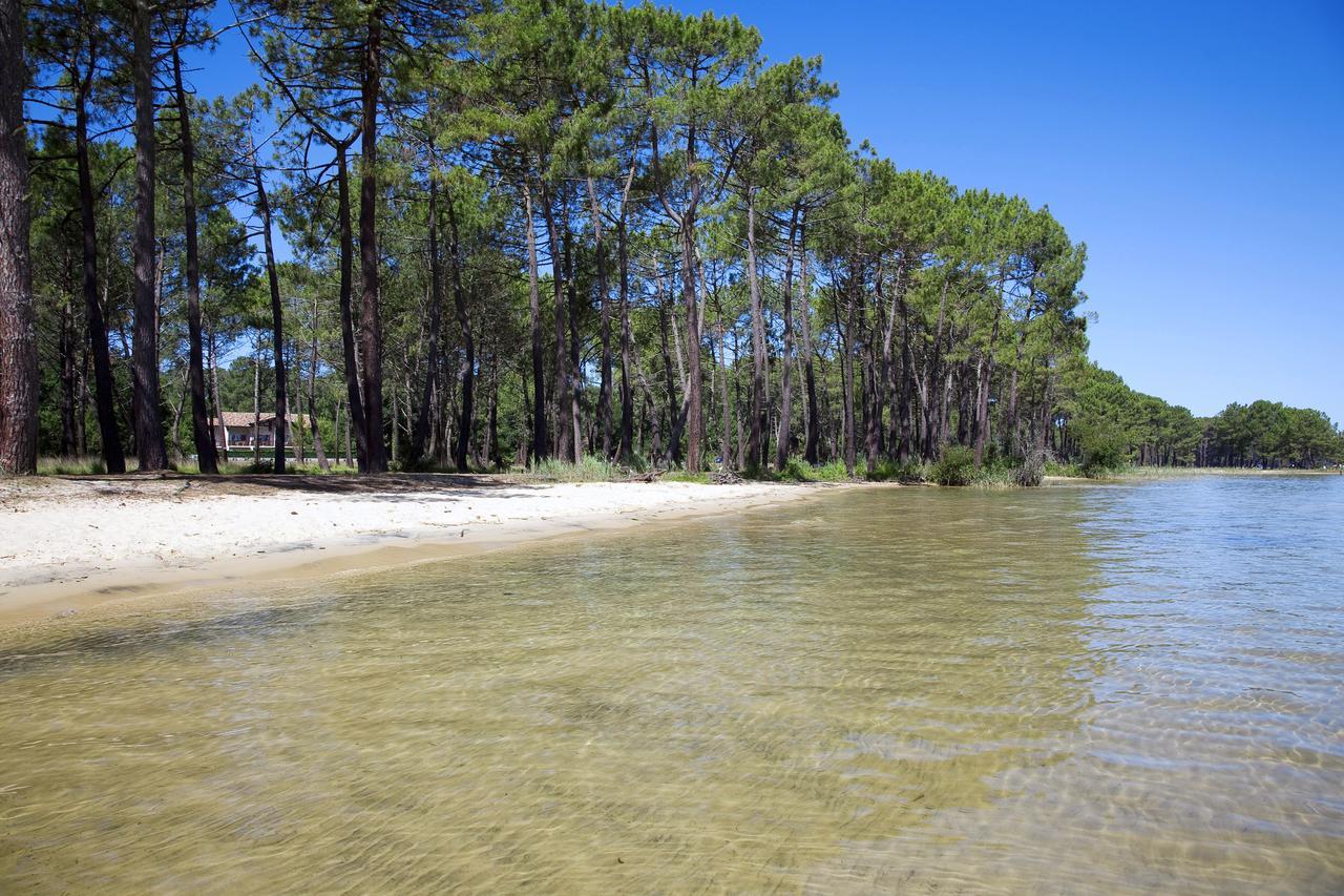 Hotel La Caravelle Logis Biscarrosse Zewnętrze zdjęcie