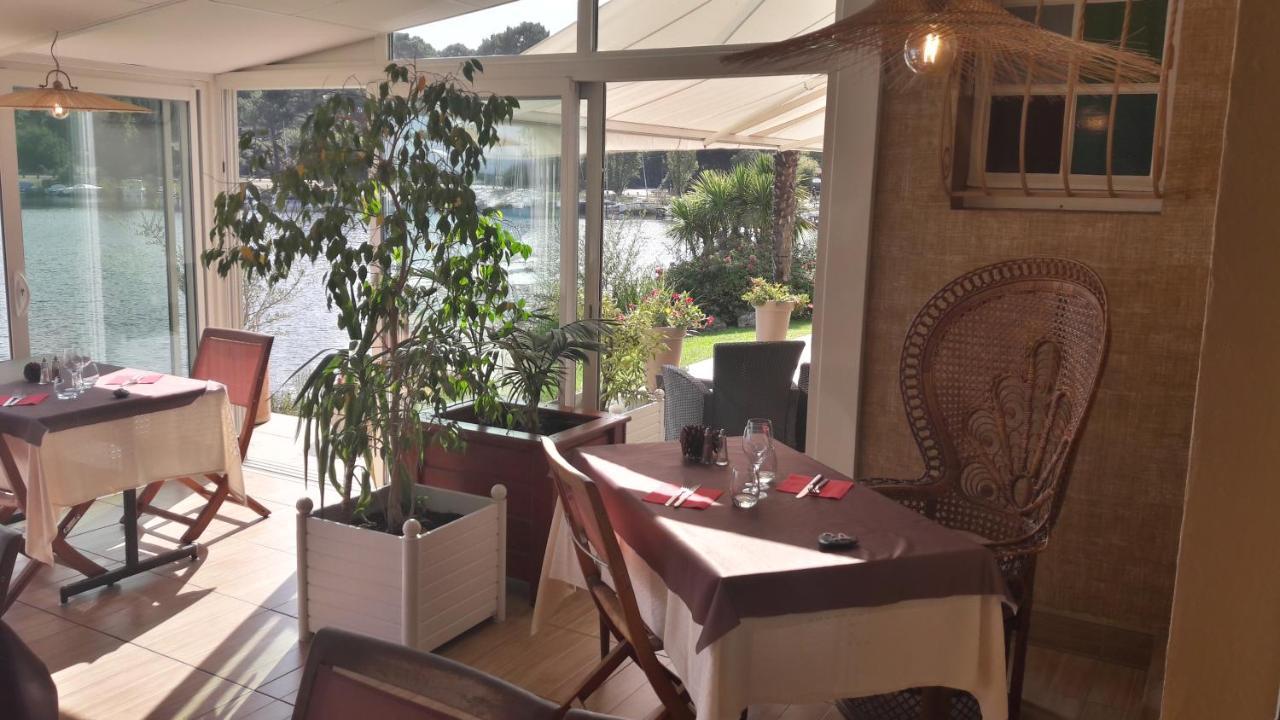Hotel La Caravelle Logis Biscarrosse Zewnętrze zdjęcie